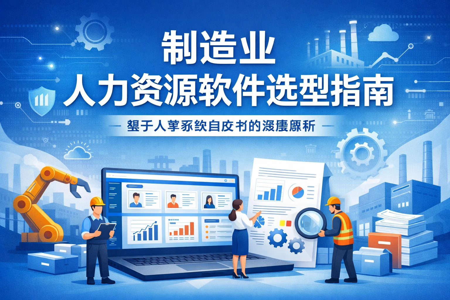 制造业人力资源软件选型指南：基于人事系统白皮书的深度解析