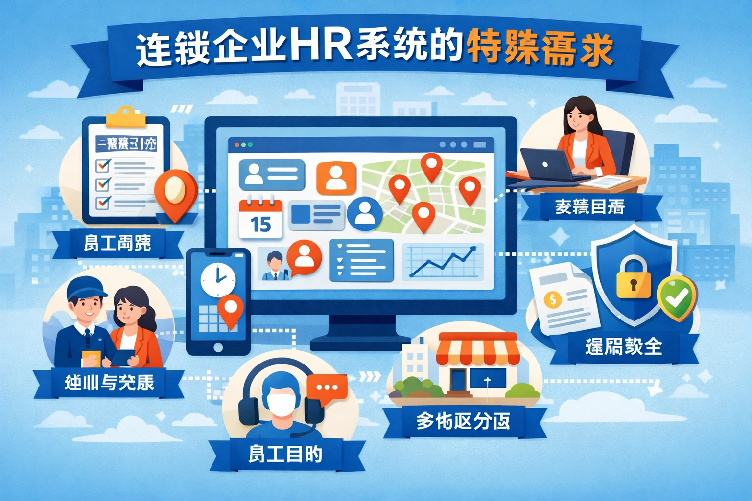 连锁企业HR系统的特殊需求