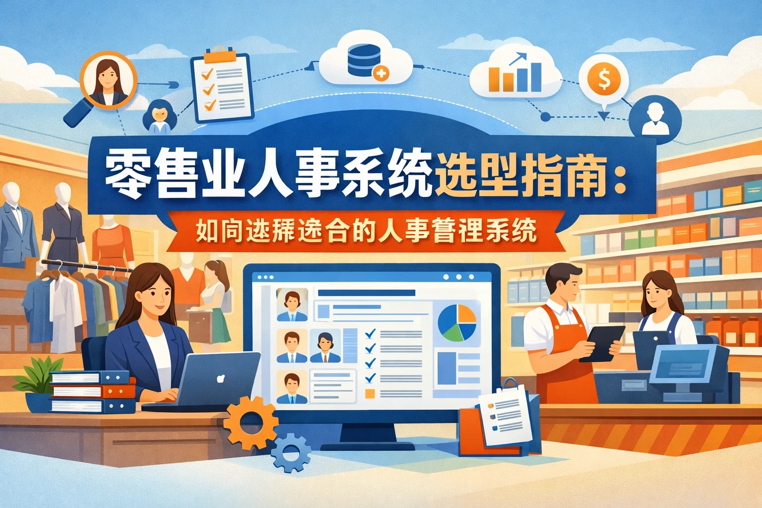 零售业人事系统选型指南：如何选择适合的人事管理系统