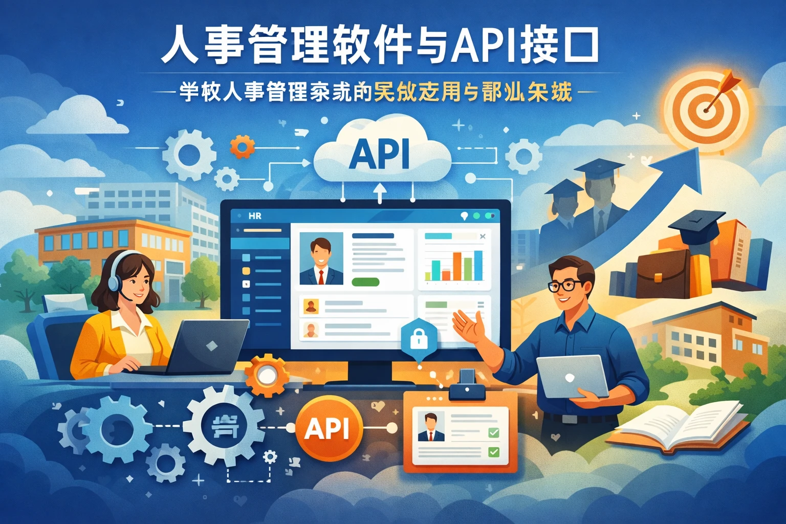 人事管理软件与API接口:学校人事管理系统的实战应用与职业突破
