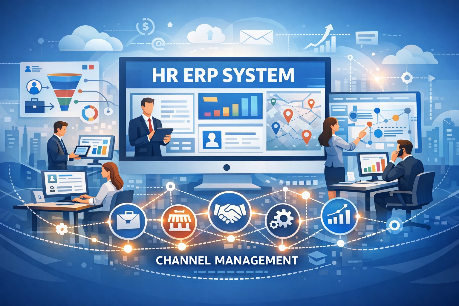 智能人事系统与HR管理软件的整合应用：人事ERP系统在渠道管理中的创新实践