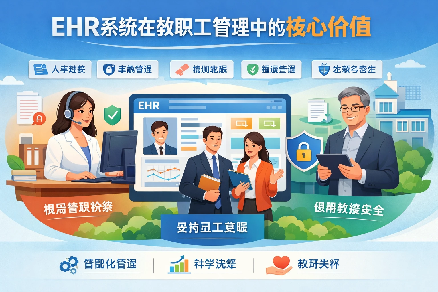 EHR系统在教职工管理中的核心价值