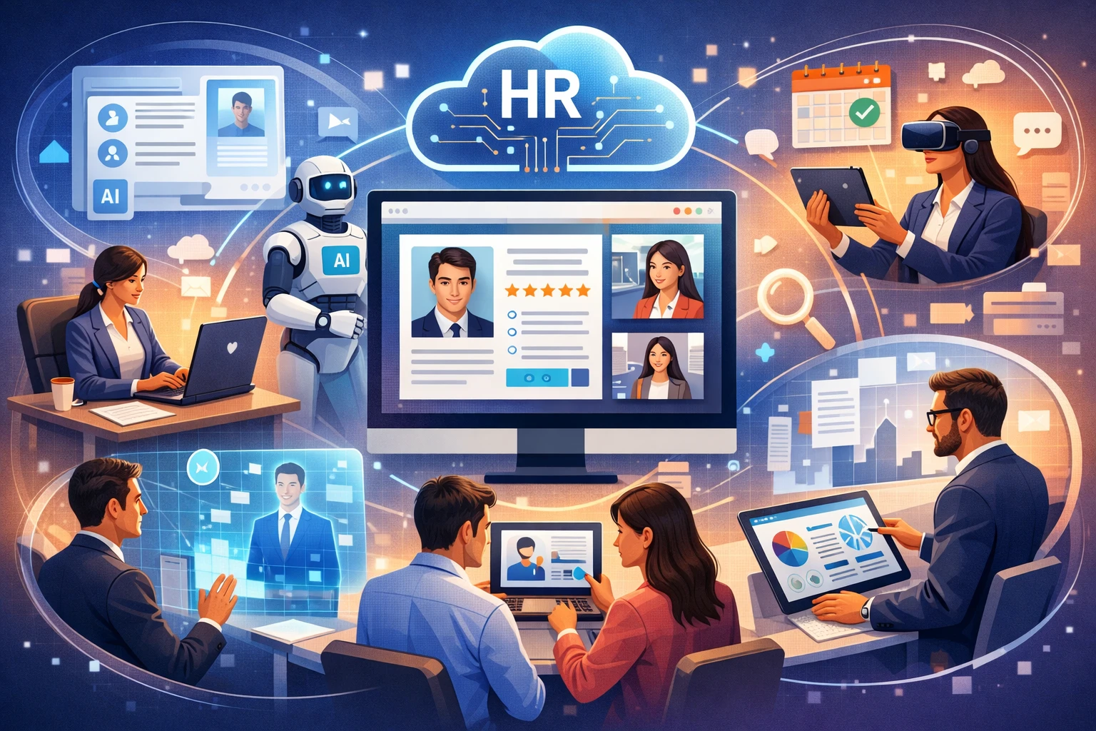 人力资源云系统在面试流程中的创新应用