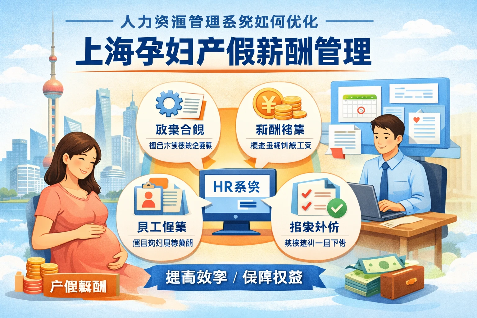 人力资源管理系统如何优化上海孕妇产假薪酬管理