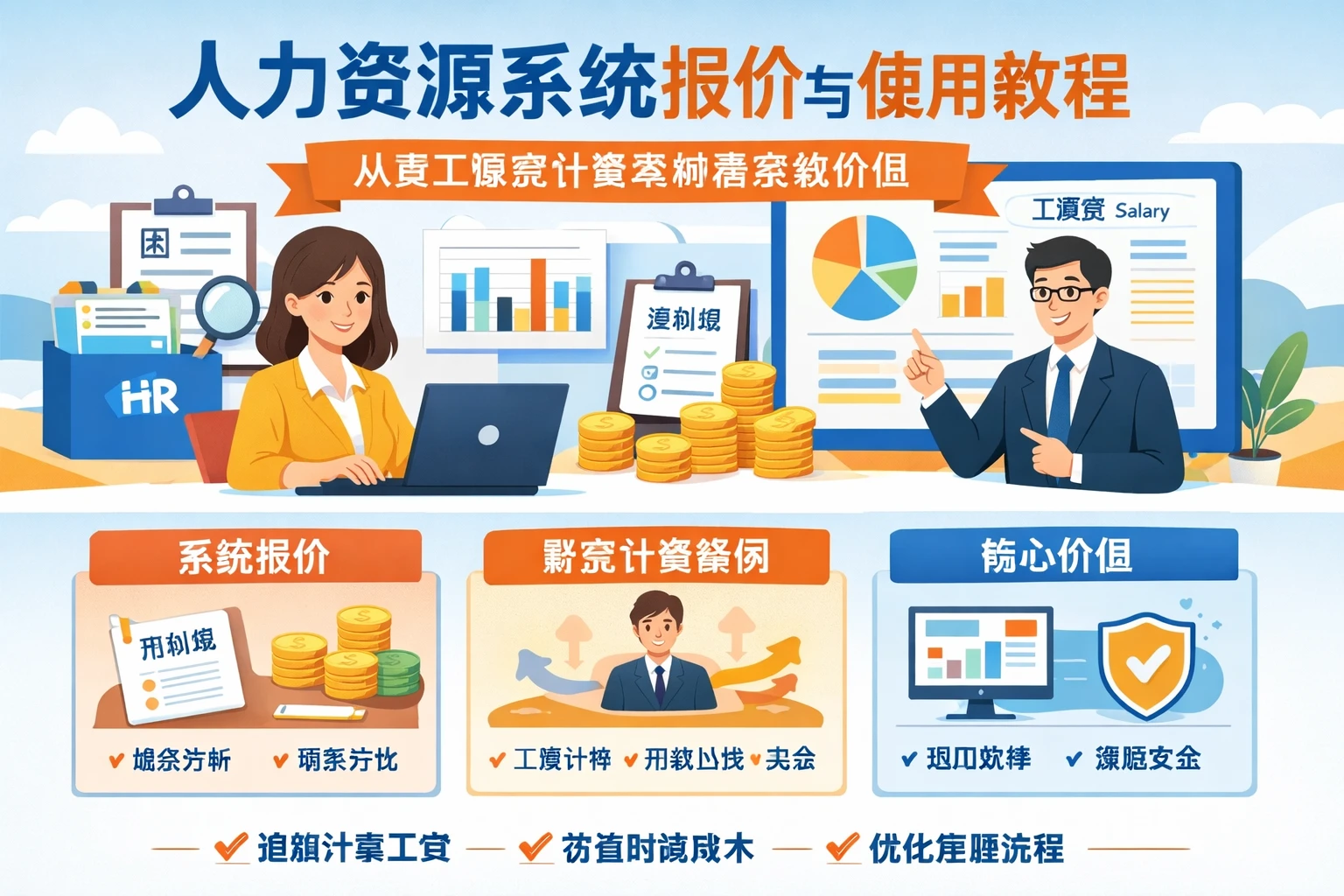 人力资源系统报价与使用教程：从员工薪资计算案例看系统价值