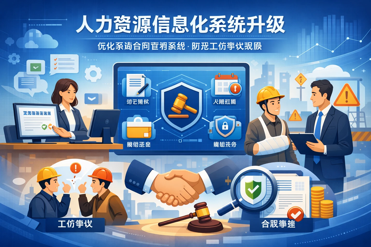 人力资源信息化系统升级:优化劳动合同管理系统,防范工伤争议风险