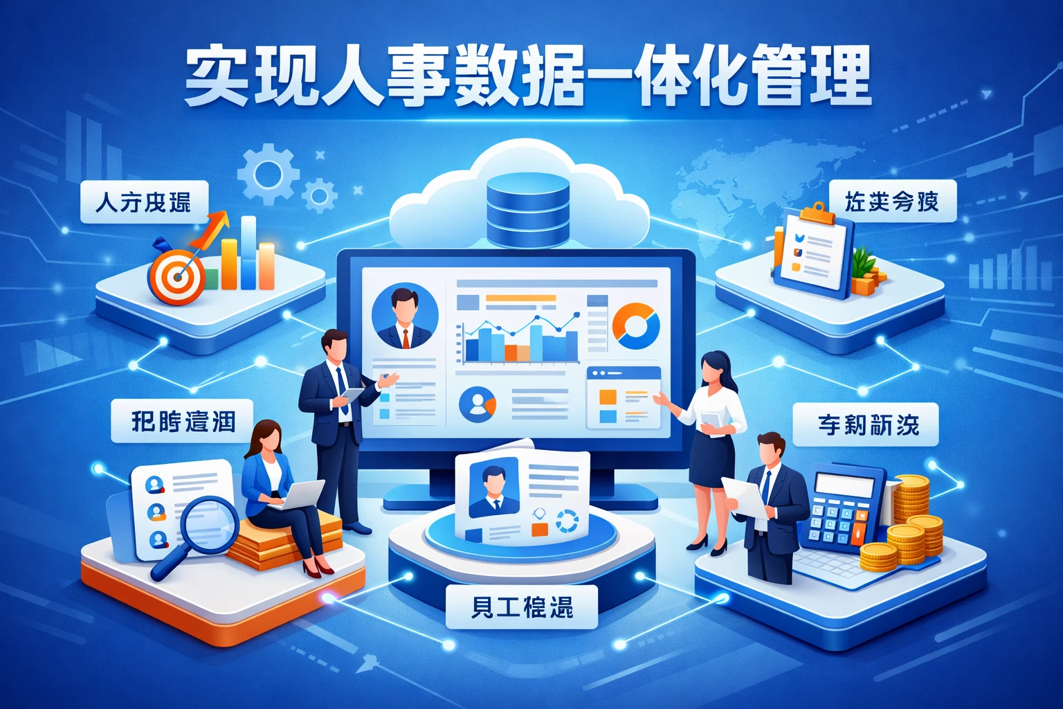 实现人事数据一体化管理