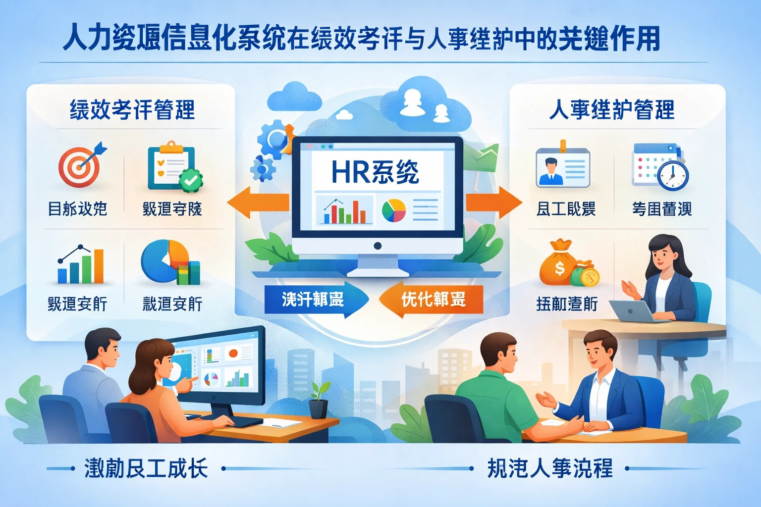 人力资源信息化系统在绩效考评与人事维护中的关键作用