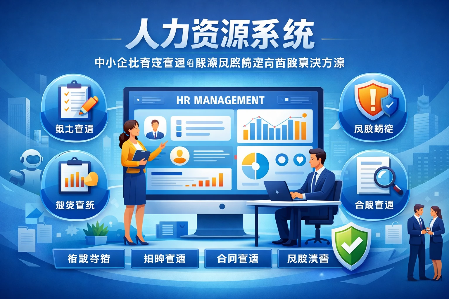 人力资源系统：中小企业高效管理与职场风险防范的智能解决方案