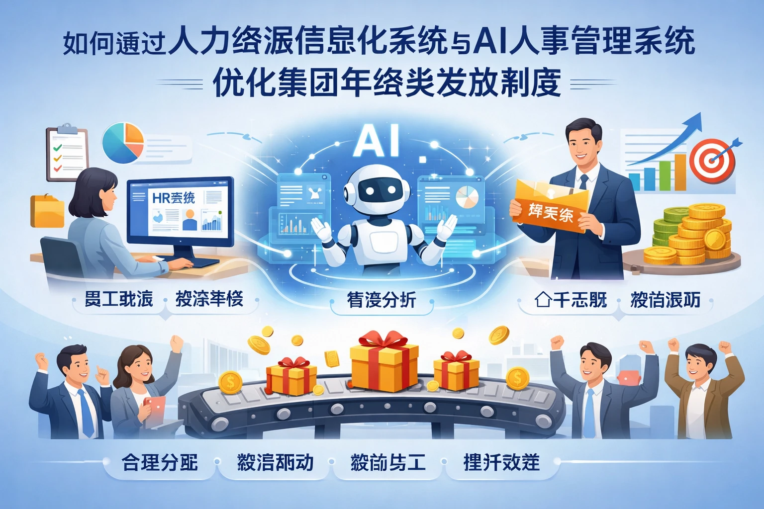 如何通过人力资源信息化系统与AI人事管理系统优化集团年终奖发放制度