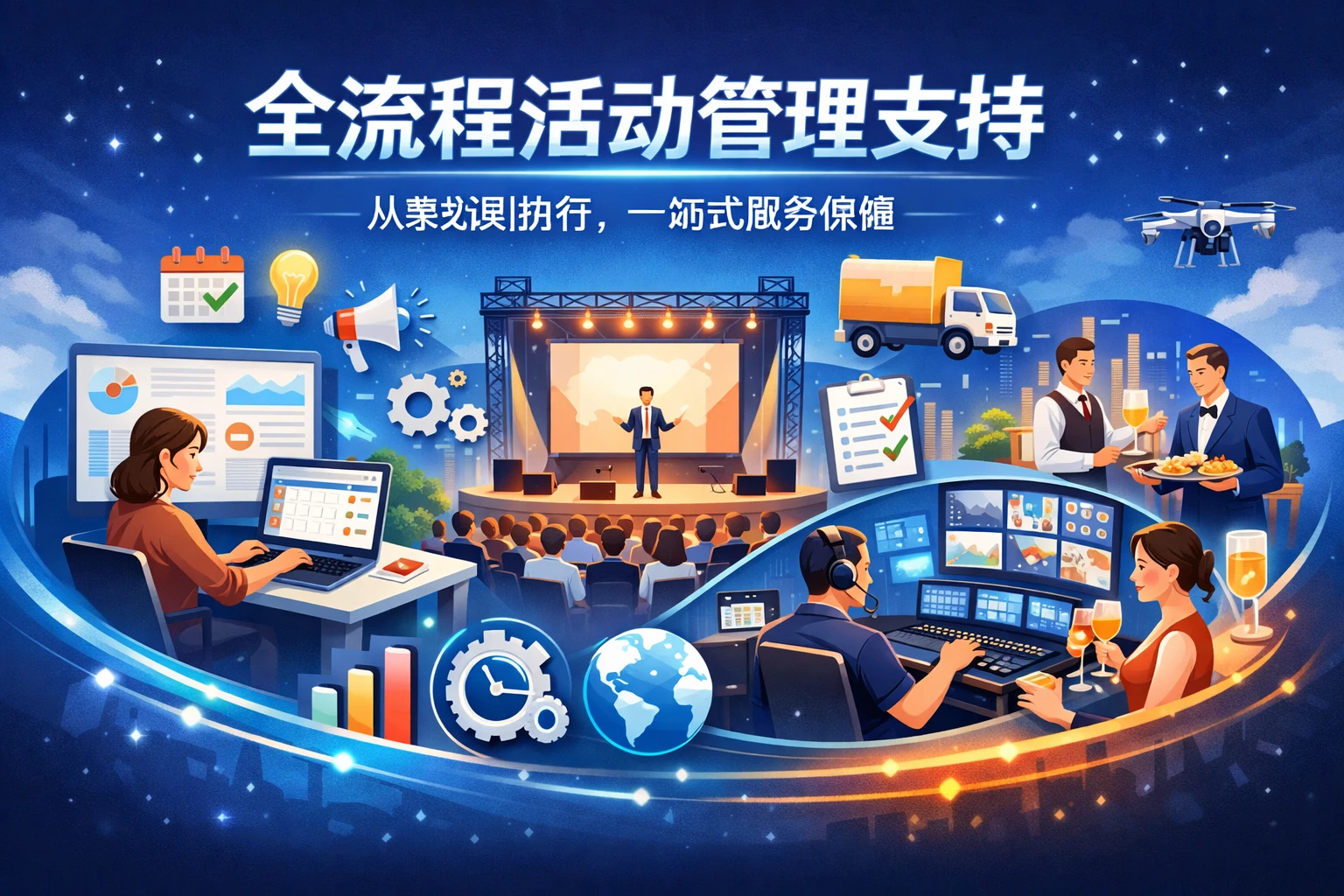 全流程活动管理支持