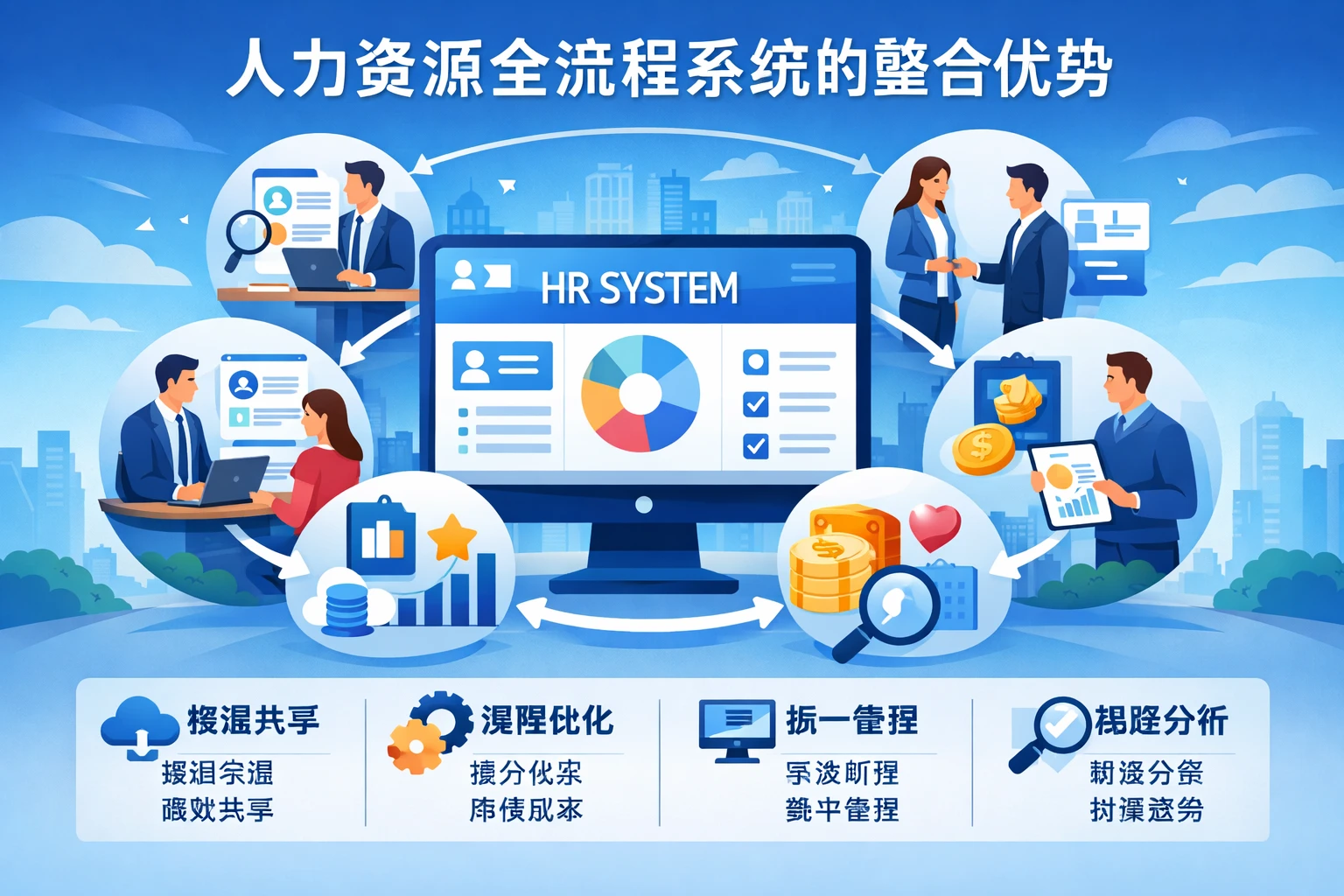 人力资源全流程系统的整合优势