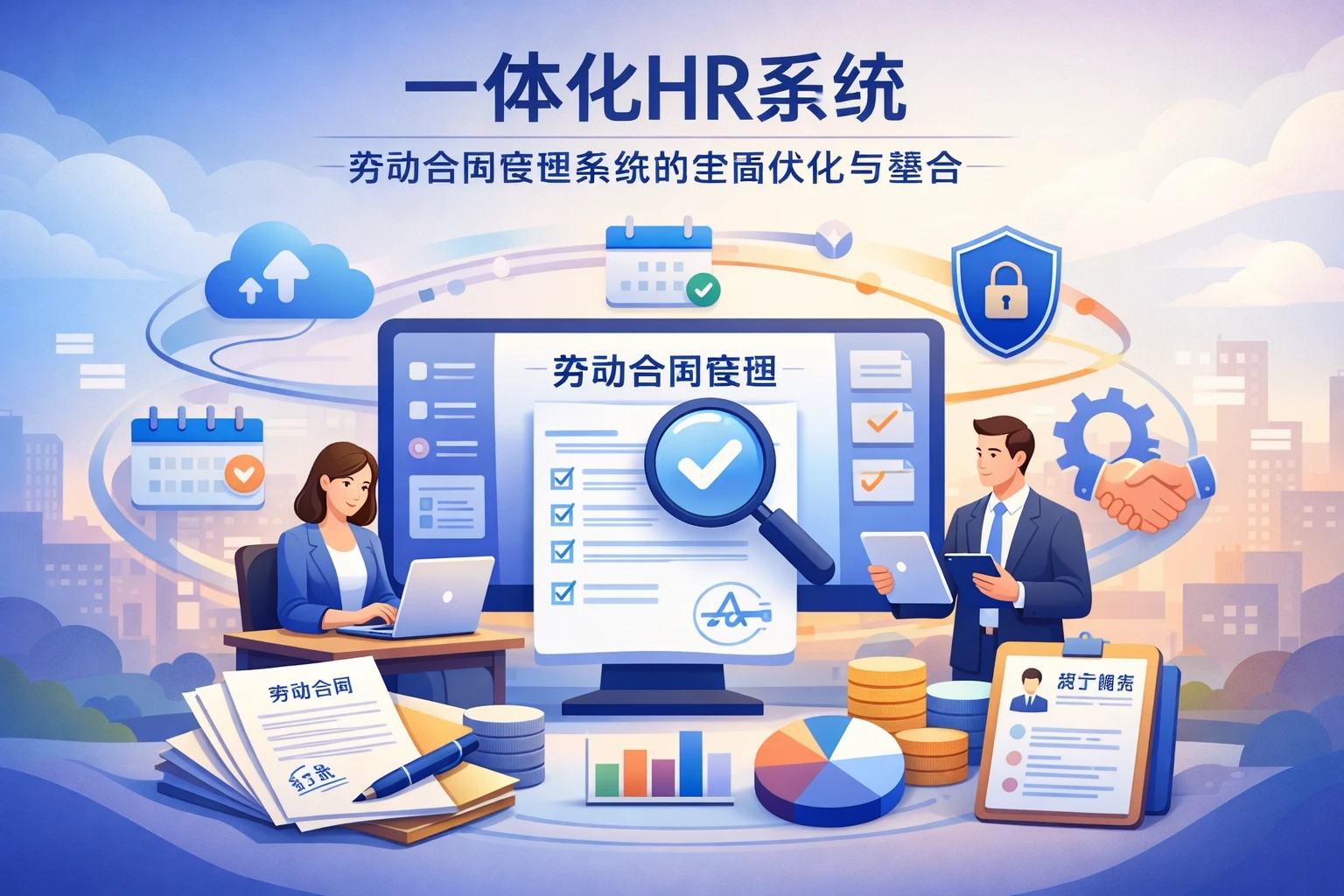 一体化HR系统：劳动合同管理系统的全面优化与整合