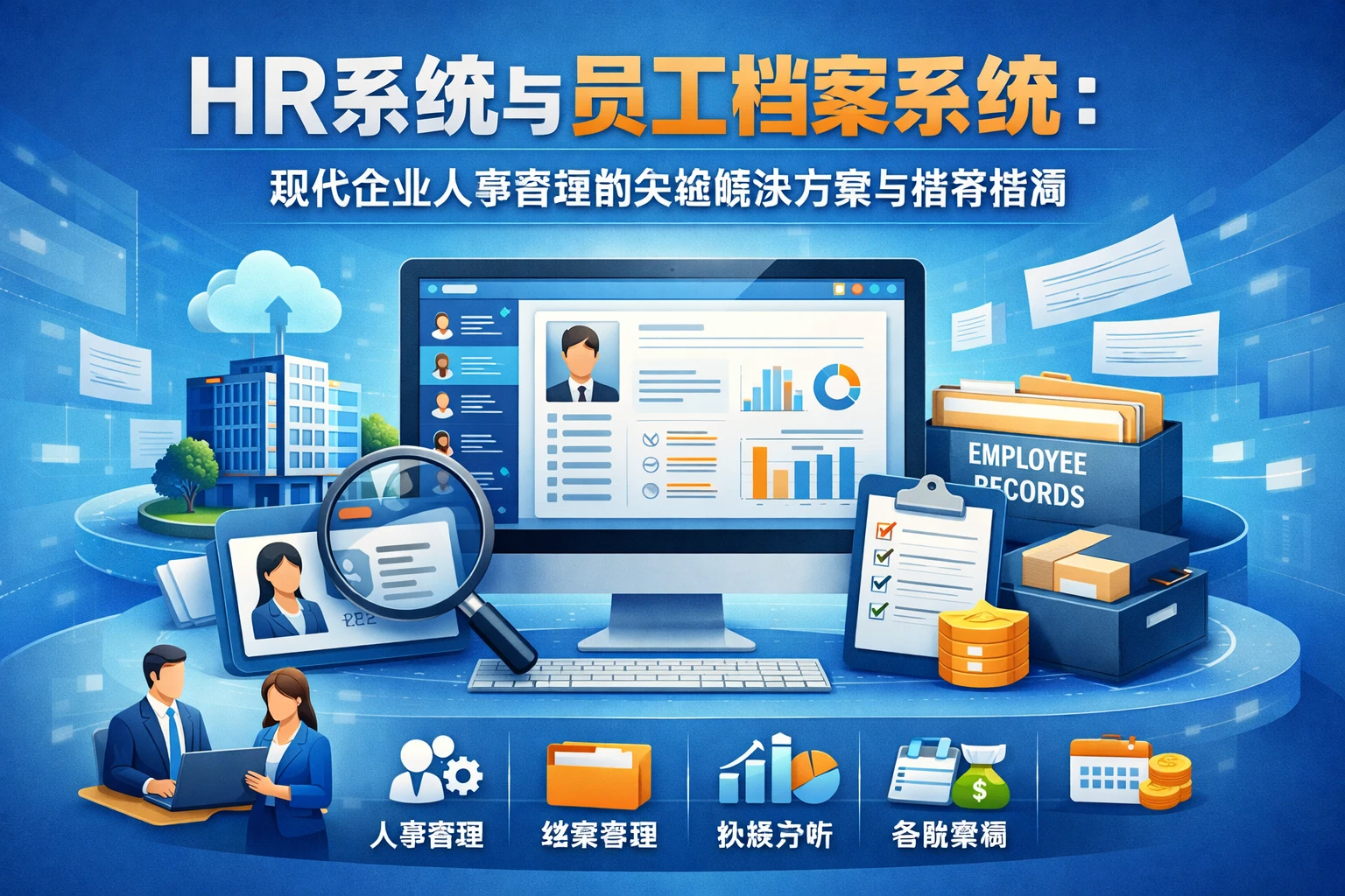 HR系统与员工档案系统：现代企业人事管理的关键解决方案与推荐指南