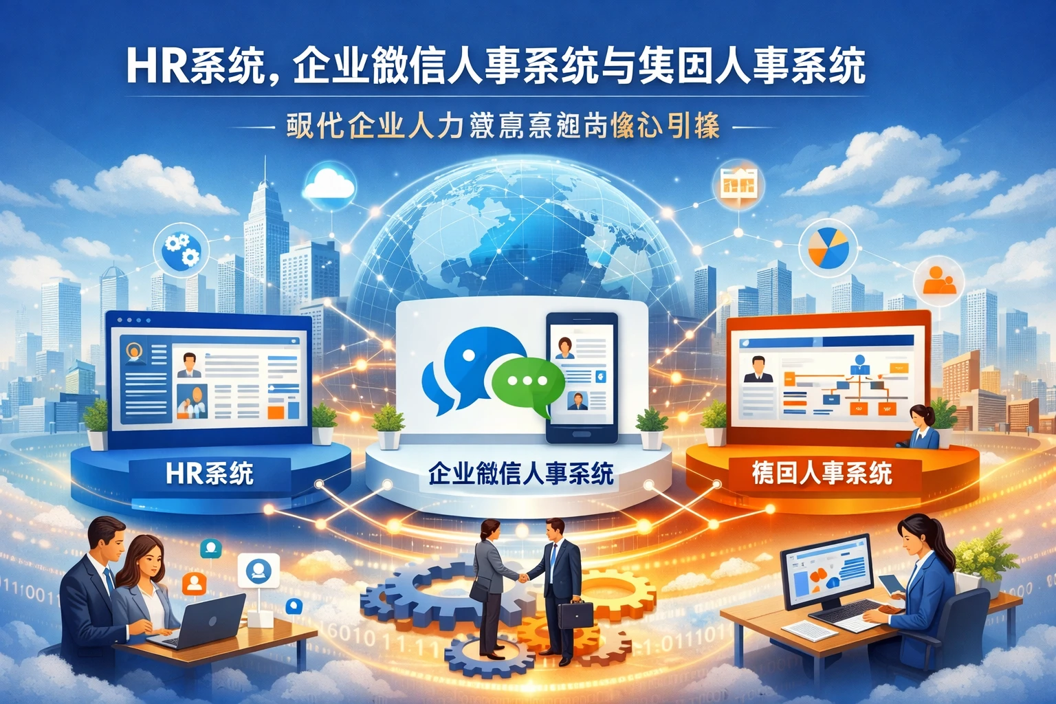 HR系统、企业微信人事系统与集团人事系统：现代企业人力资源管理的核心引擎