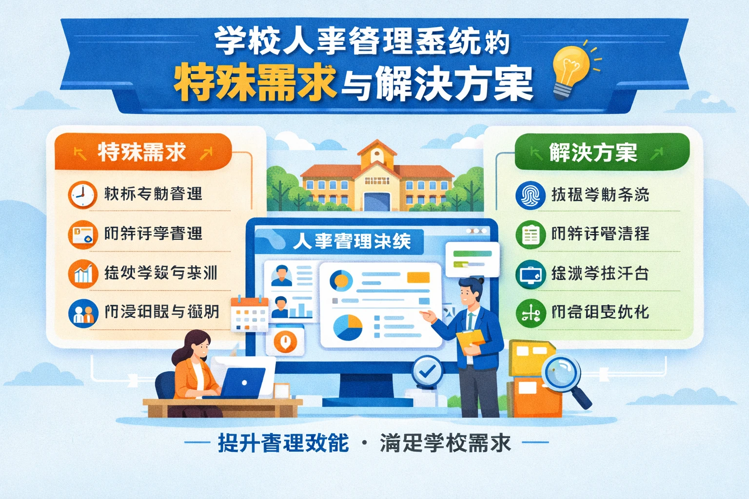 学校人事管理系统的特殊需求与解决方案