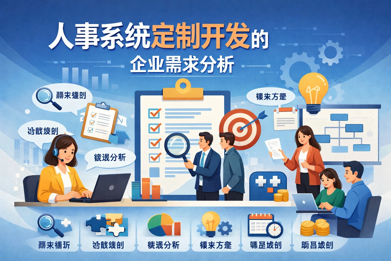 人事系统定制开发的企业需求分析