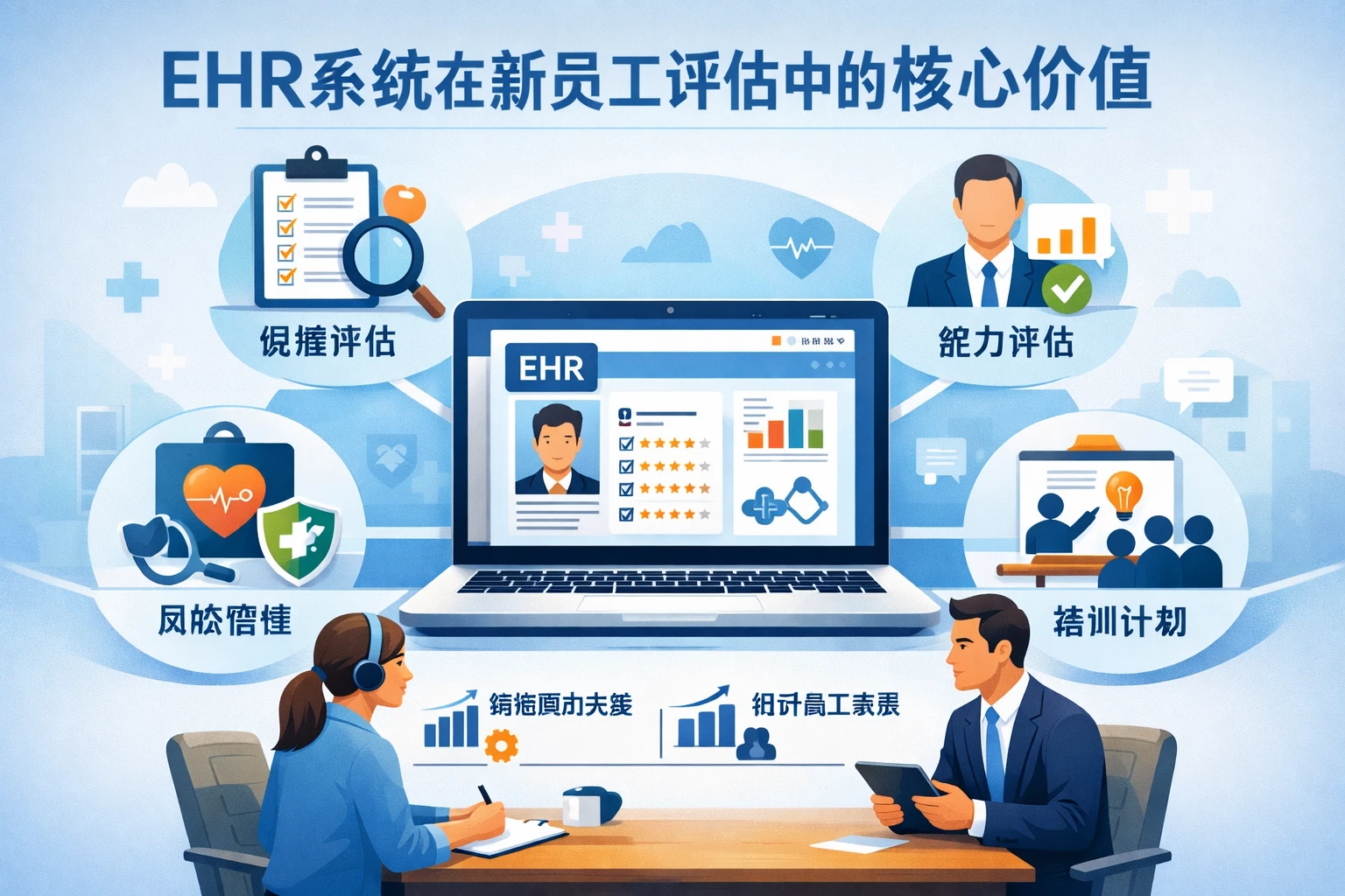 EHR系统在新员工评估中的核心价值