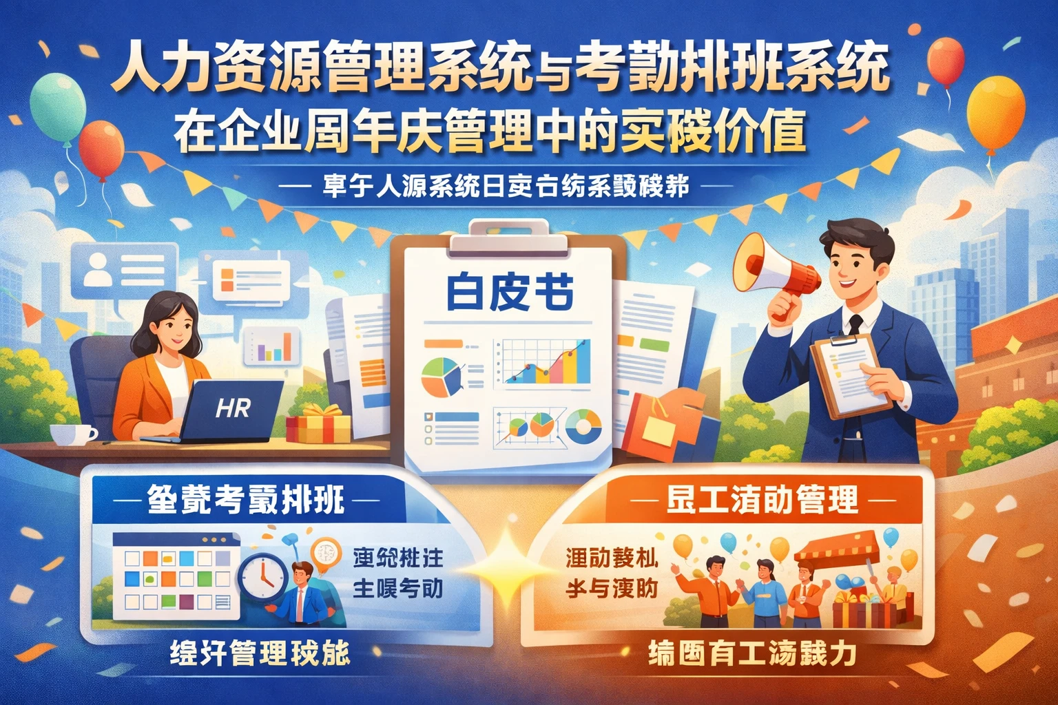 人力资源管理系统与考勤排班系统在企业周年庆管理中的实践价值——基于人事系统白皮书的深度解析