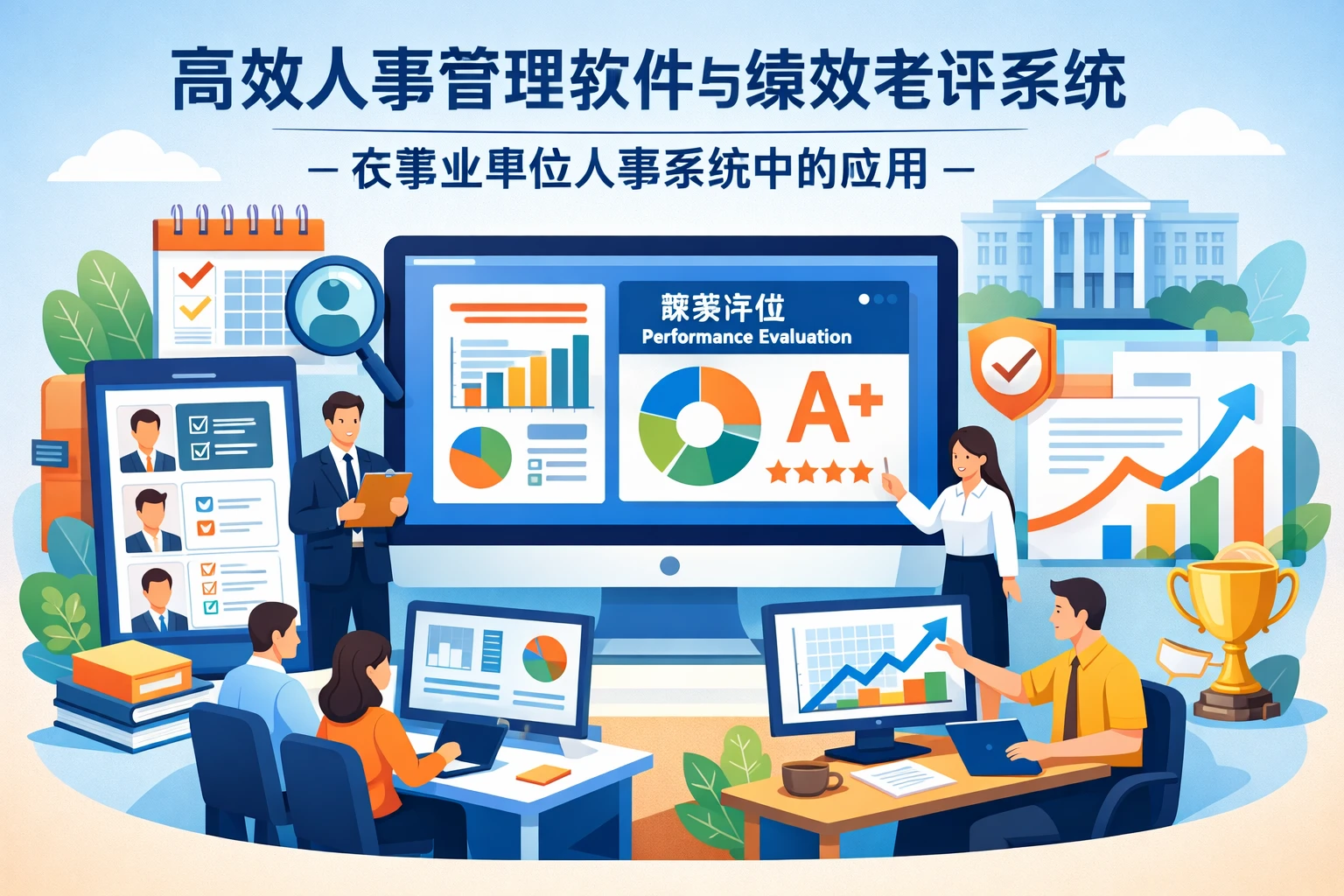 高效人事管理软件与绩效考评系统在事业单位人事系统中的应用