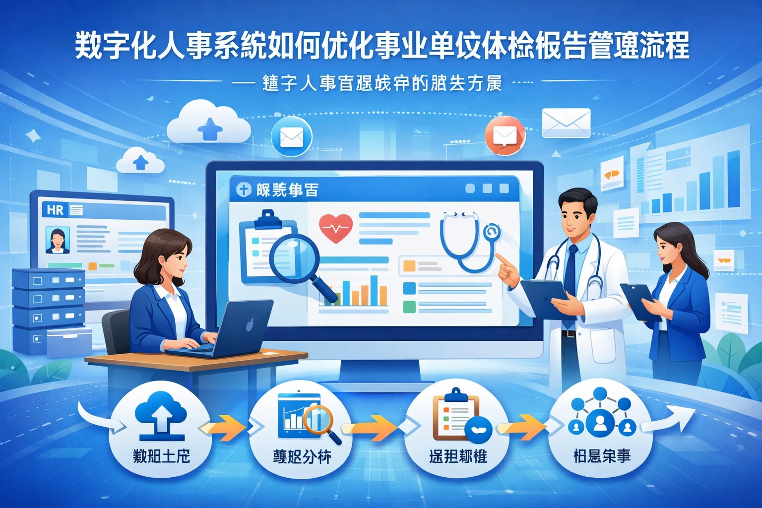 数字化人事系统如何优化事业单位体检报告管理流程——基于人事管理软件的解决方案