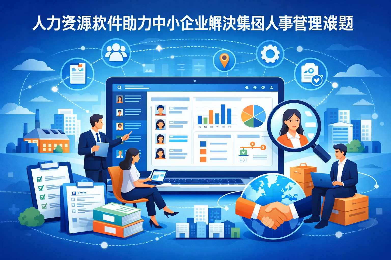 人力资源软件助力中小企业解决集团人事管理难题