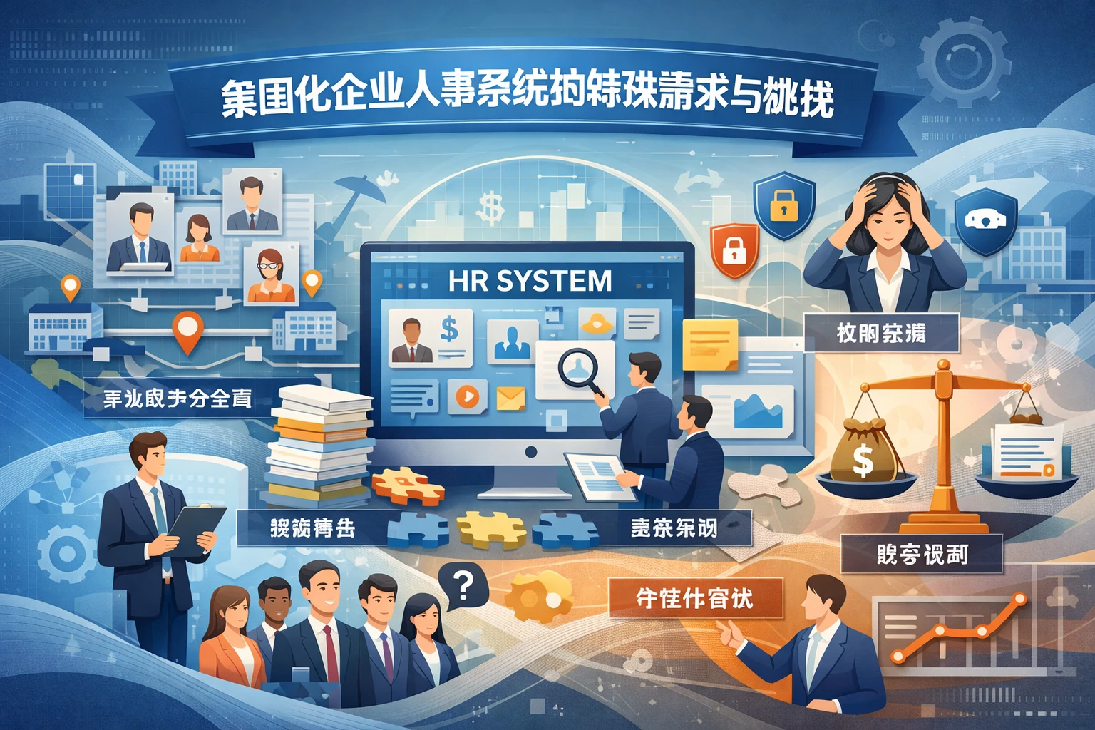 集团化企业人事系统的特殊需求与挑战