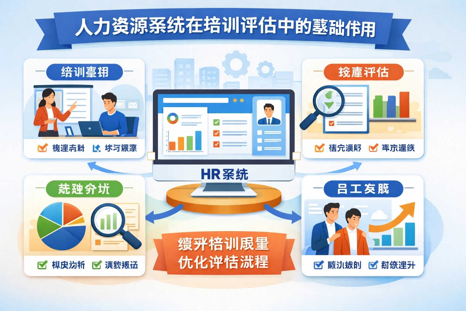 人力资源系统在培训评估中的基础作用