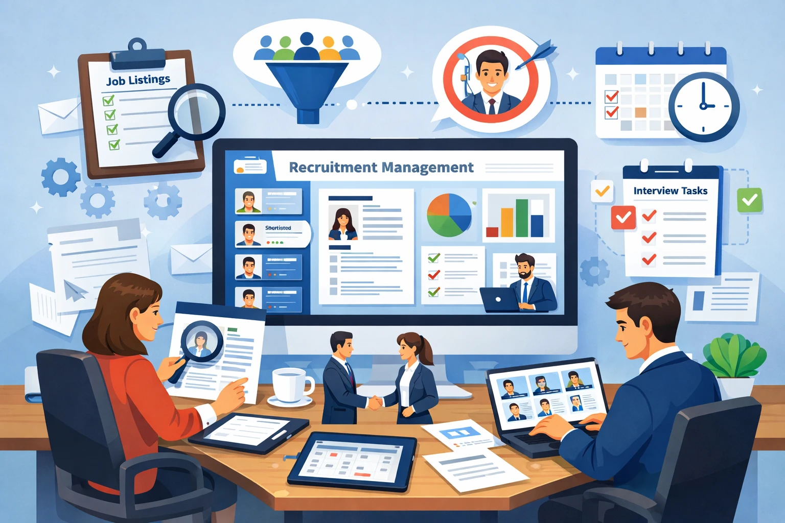 HR管理软件的精细化招聘管理