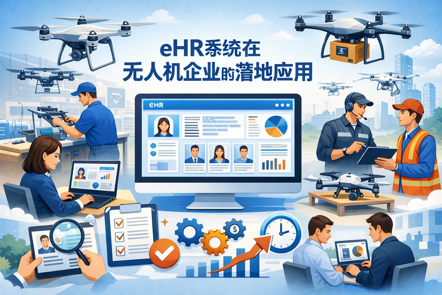 eHR系统在无人机企业的落地应用