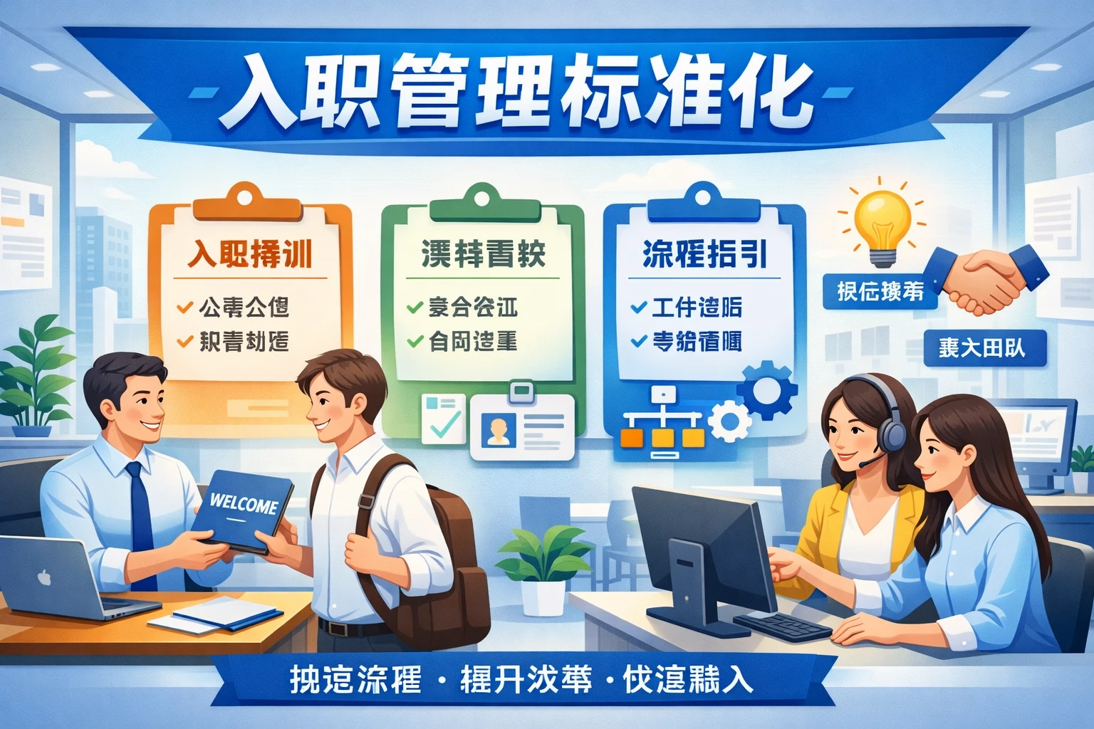 入职管理标准化