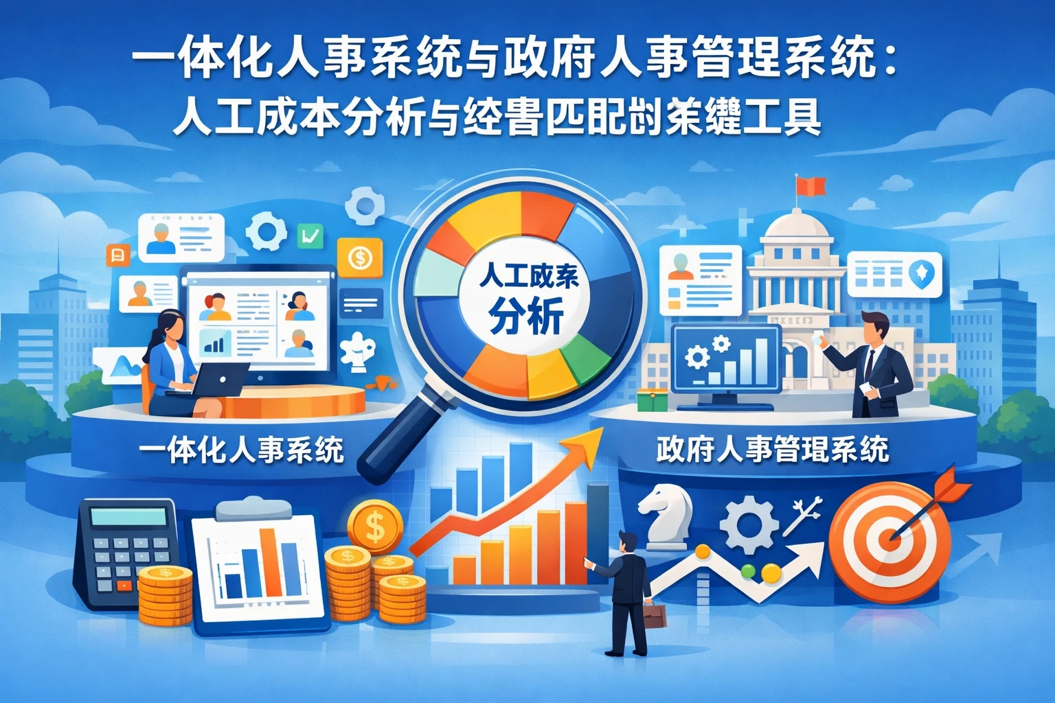 一体化人事系统与政府人事管理系统：人工成本分析与经营匹配的关键工具