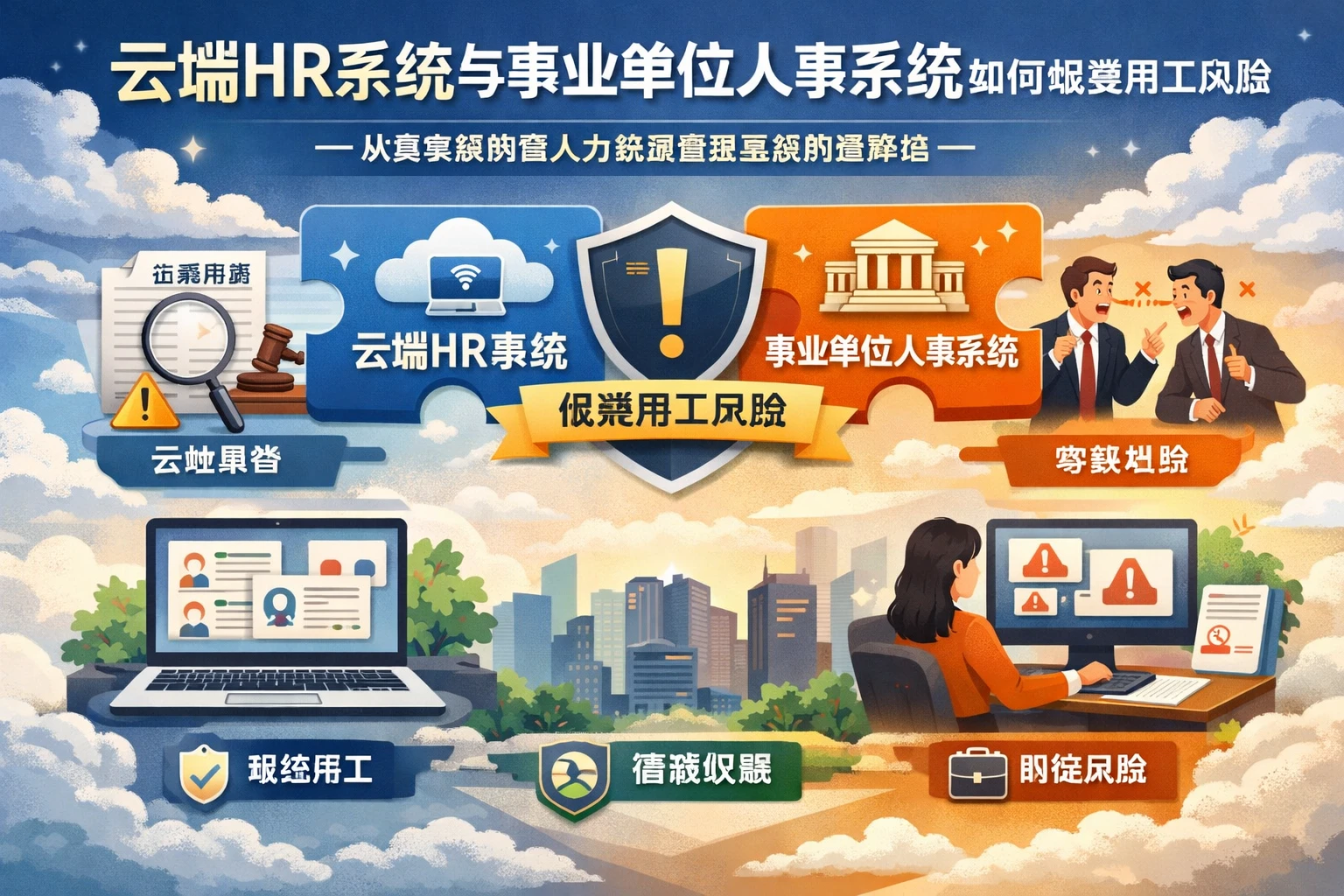 云端HR系统与事业单位人事系统如何规避用工风险——从真实案例看人力资源管理系统的重要性