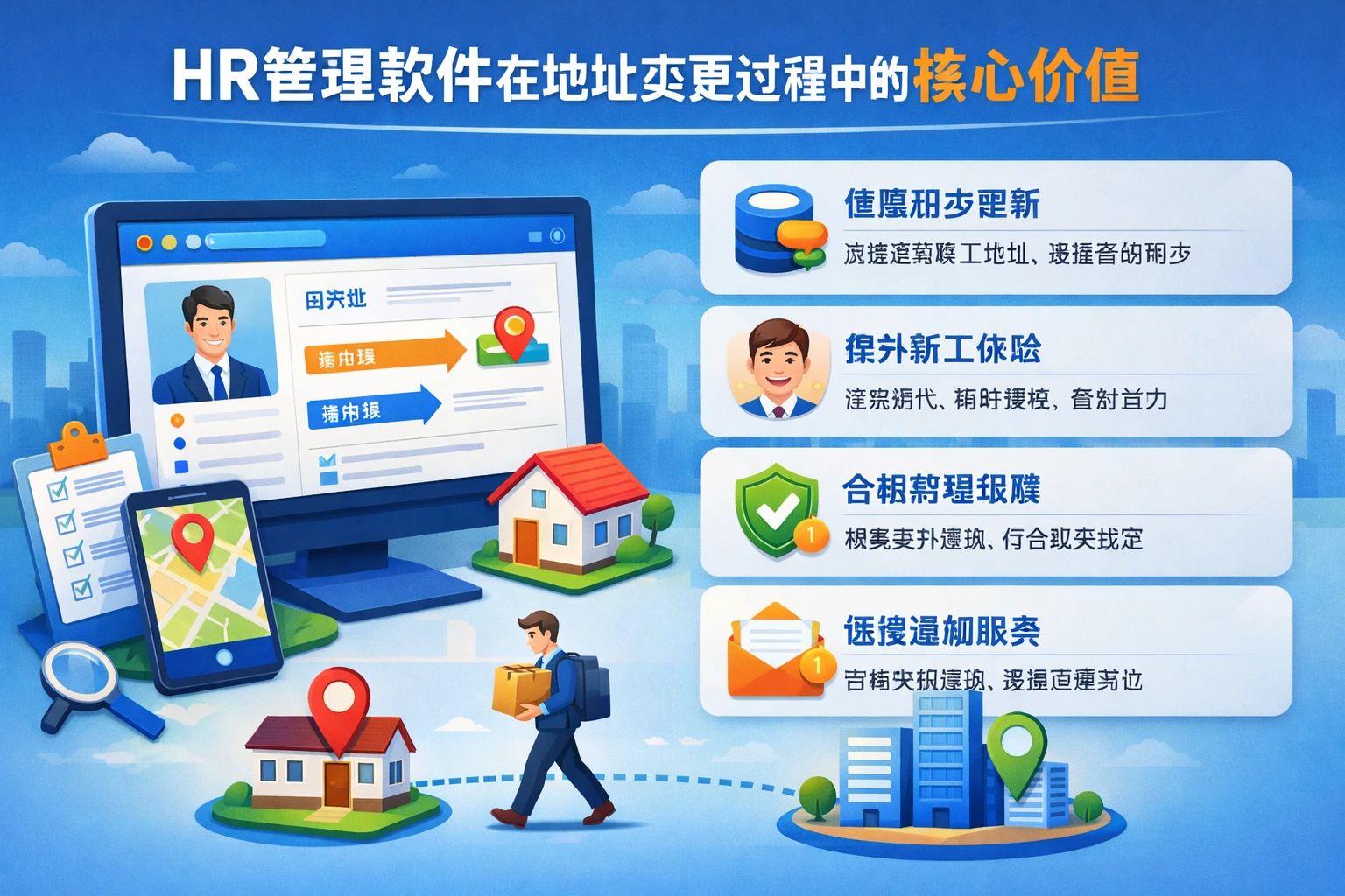 HR管理软件在地址变更过程中的核心价值