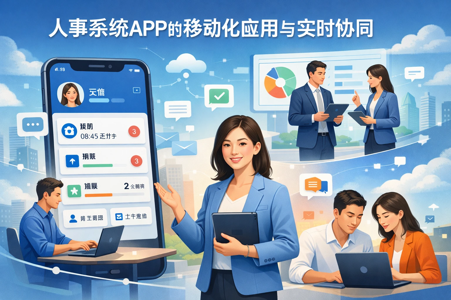 人事系统APP的移动化应用与实时协同