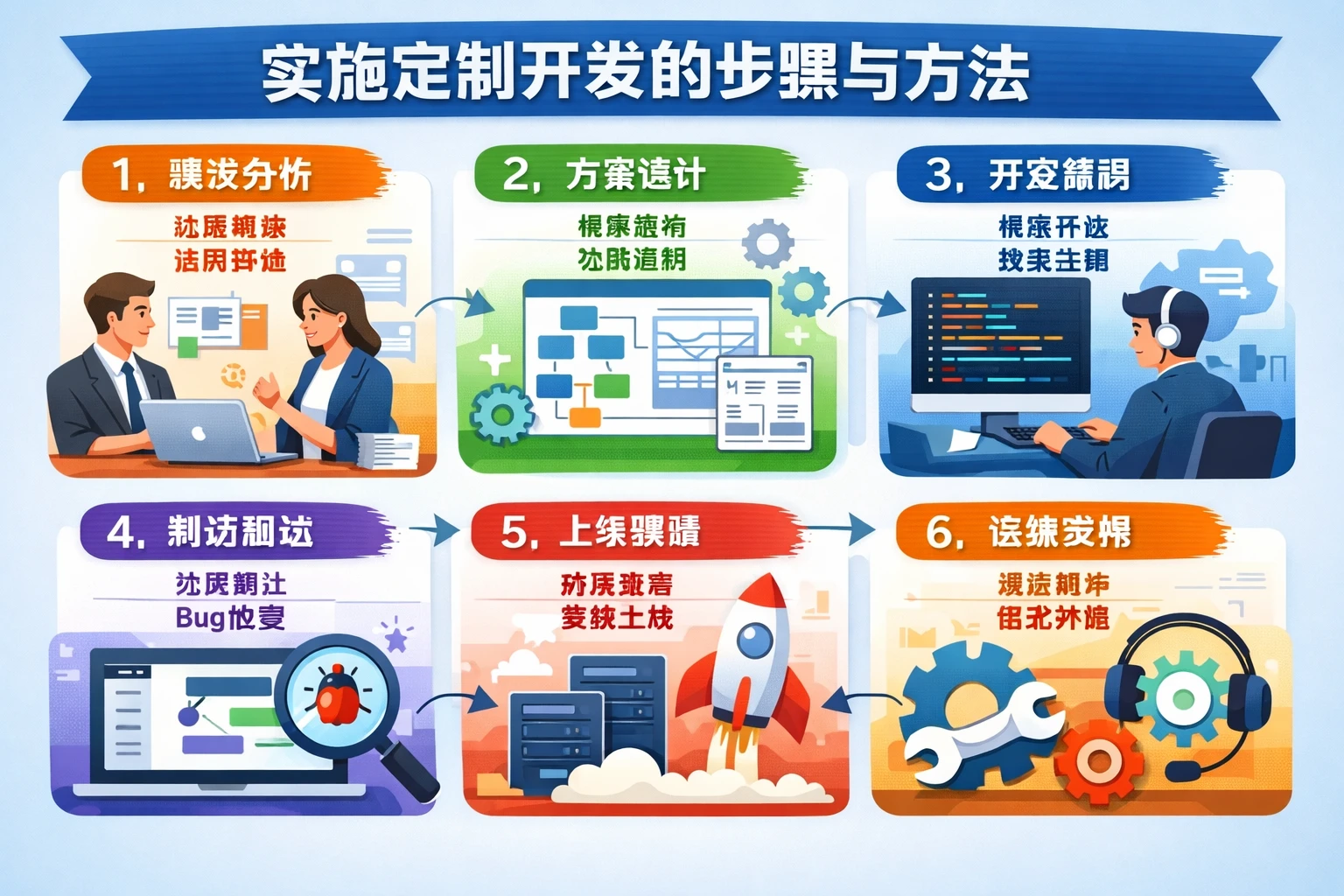 实施定制开发的步骤与方法