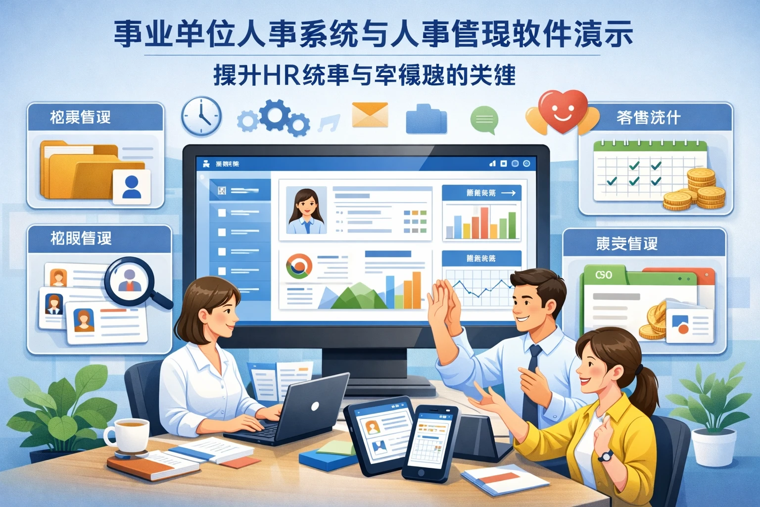 事业单位人事系统与人事管理软件演示：提升HR效率与幸福感的关键
