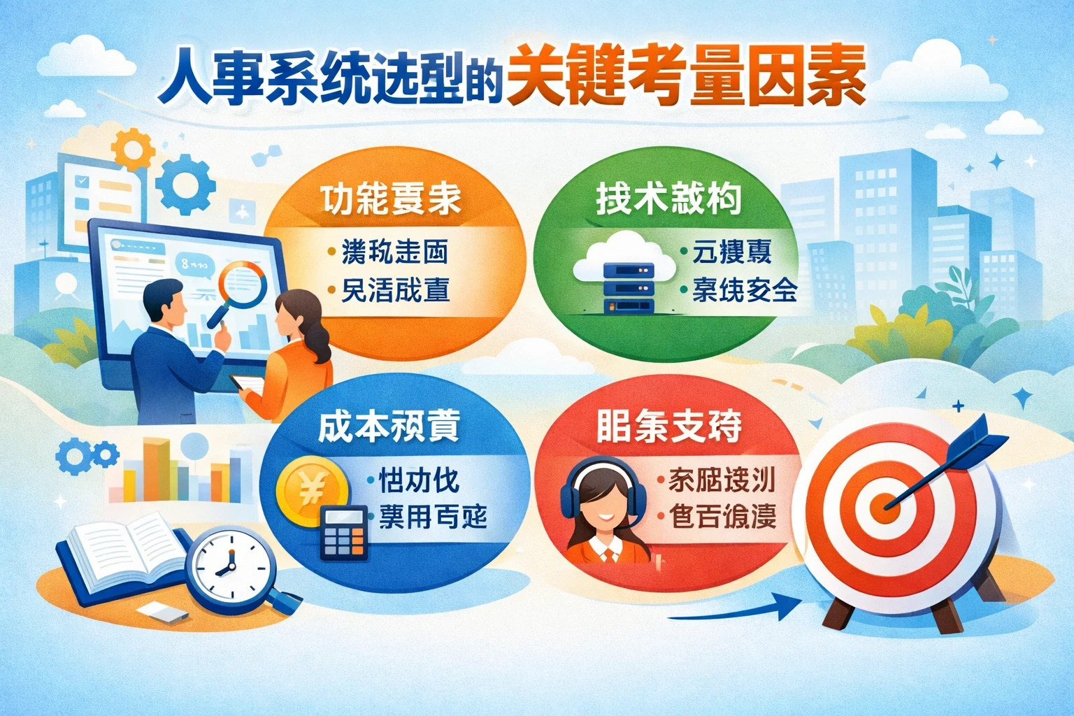 人事系统选型的关键考量因素