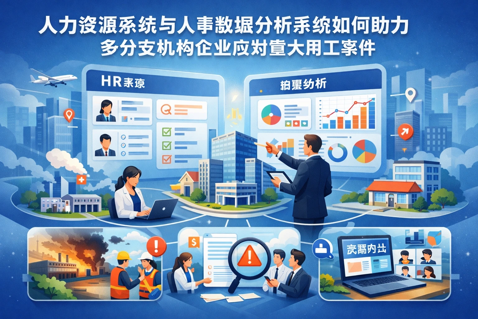 人力资源系统与人事数据分析系统如何助力多分支机构企业应对重大用工事件