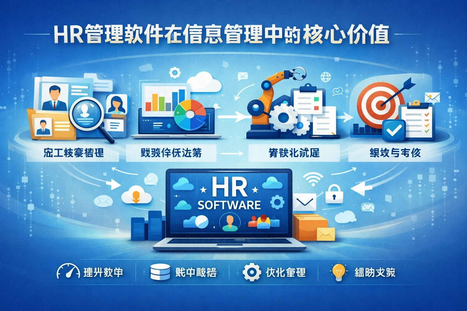 HR管理软件在信息管理中的核心价值