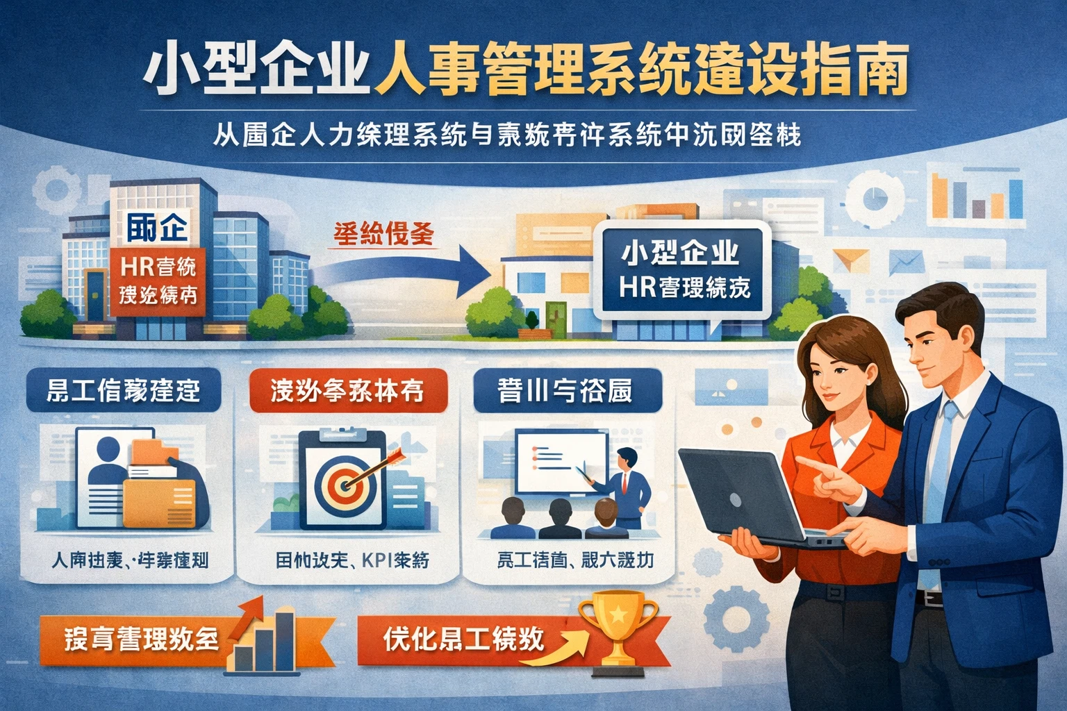 小型企业人事管理系统建设指南：从国企人力资源系统与绩效考评系统中汲取经验