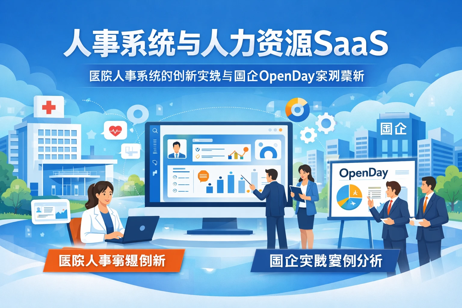 人事系统与人力资源SaaS：医院人事系统的创新实践与国企OpenDay案例解析
