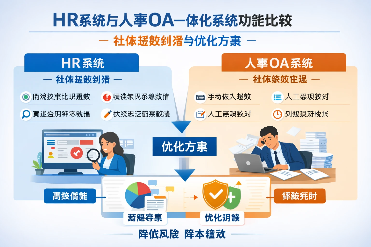 HR系统与人事OA一体化系统功能比较：社保基数纠错与优化方案