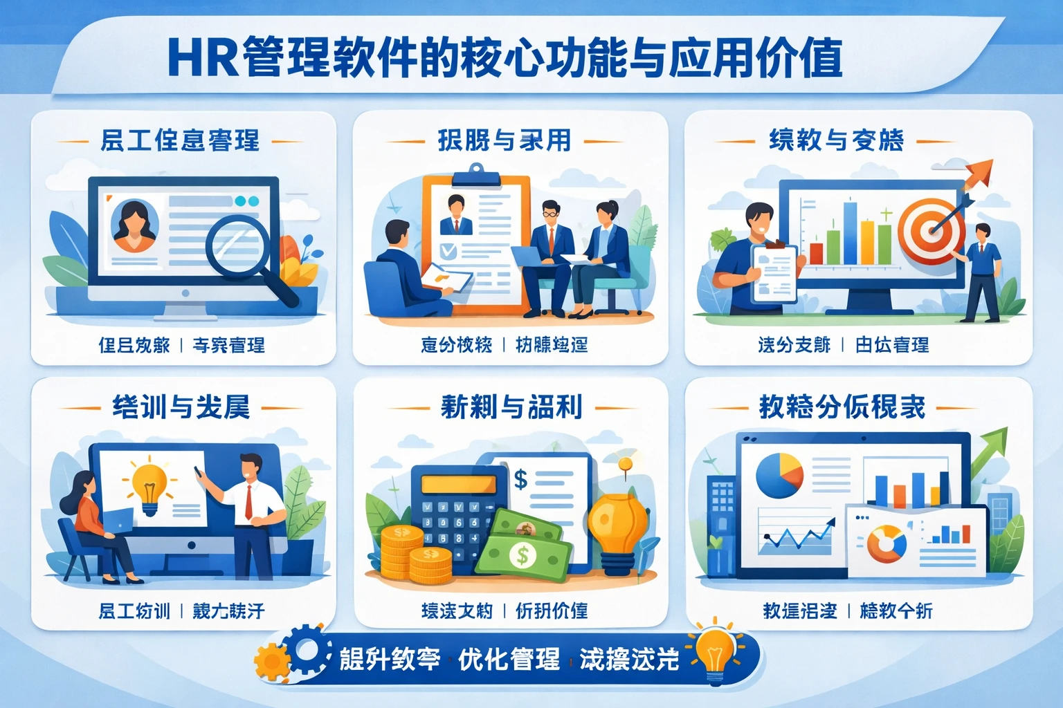 HR管理软件的核心功能与应用价值