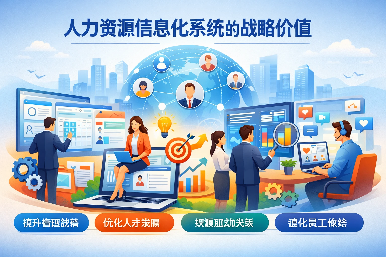人力资源信息化系统的战略价值