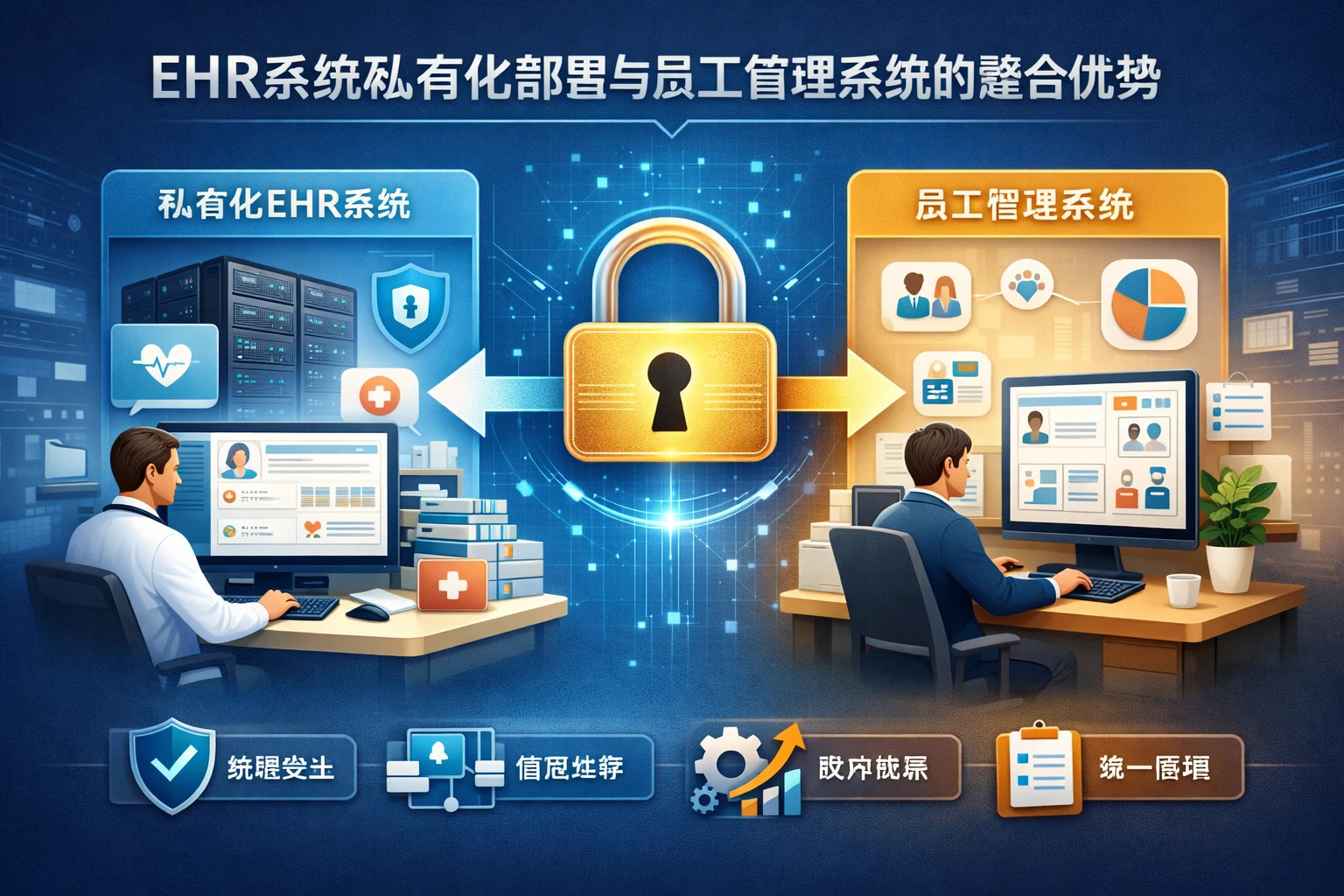 EHR系统私有化部署与员工管理系统的整合优势