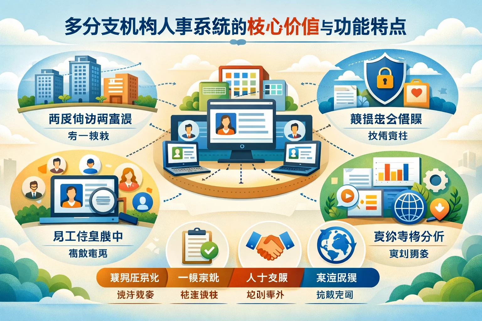 多分支机构人事系统的核心价值与功能特点