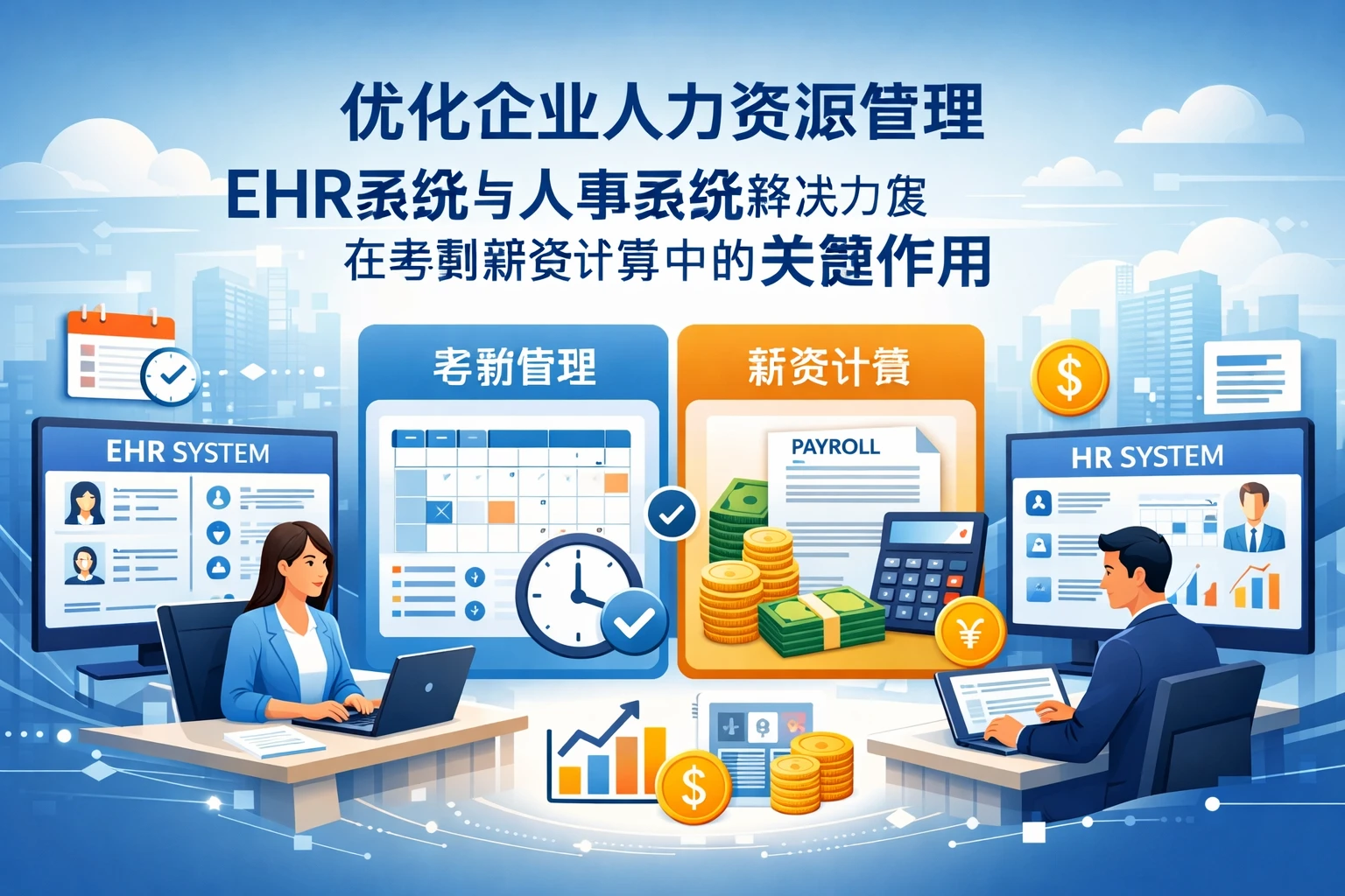 优化企业人力资源管理：ehr系统与人事系统解决方案在考勤薪资计算中的关键作用