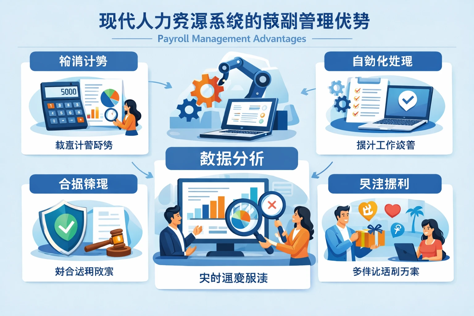 现代人力资源系统的薪酬管理优势