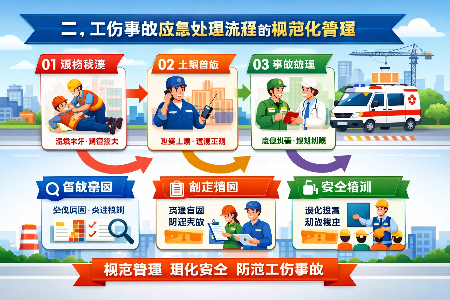 二、工伤事故应急处理流程的规范化管理